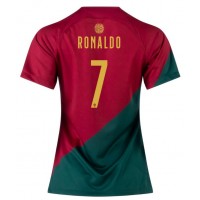 Portugal Cristiano Ronaldo #7 Fotballklær Hjemmedrakt Dame VM 2022 Kortermet